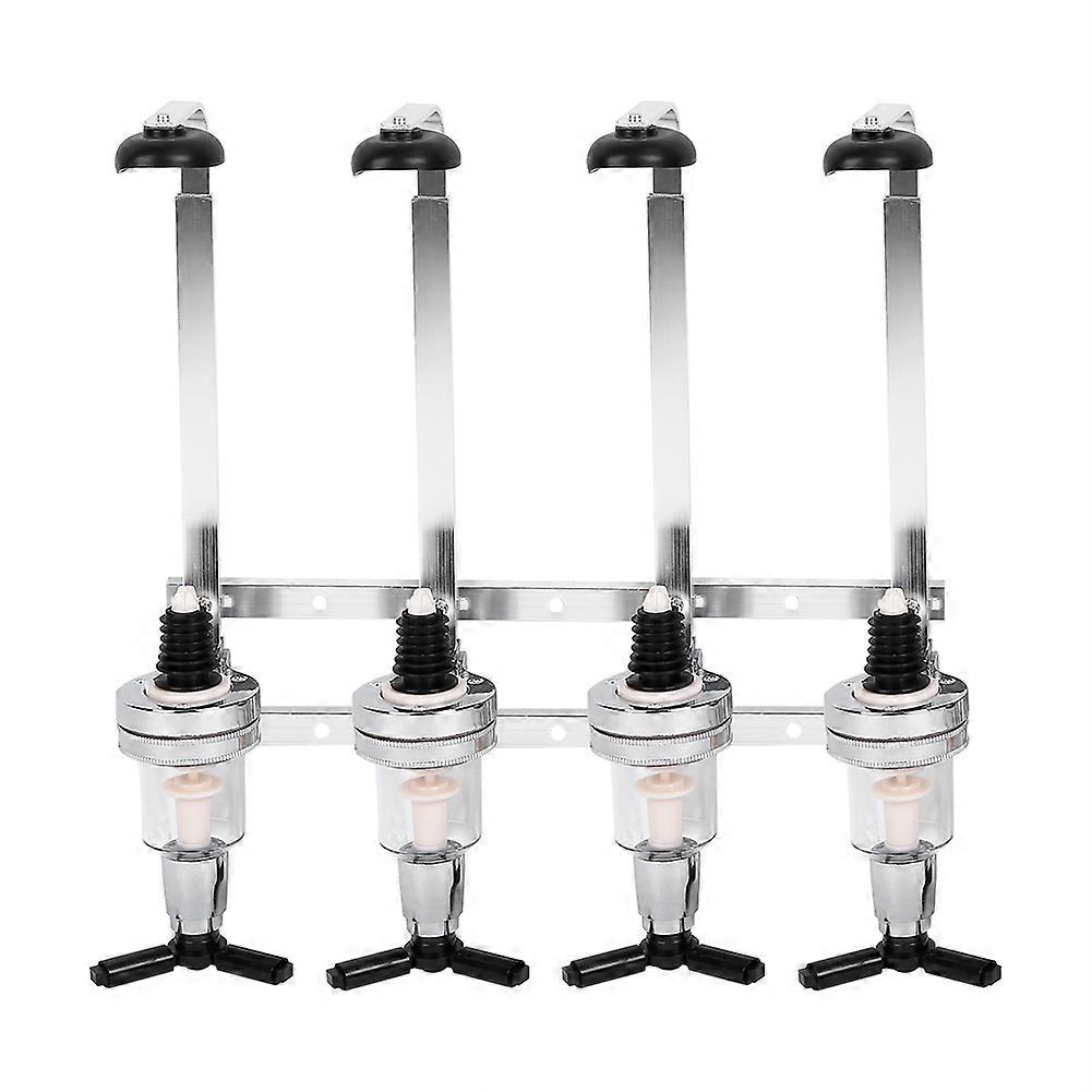Wall Mounted Rotating Bottle Rack Optical Dispenser Beverage Bar Metal