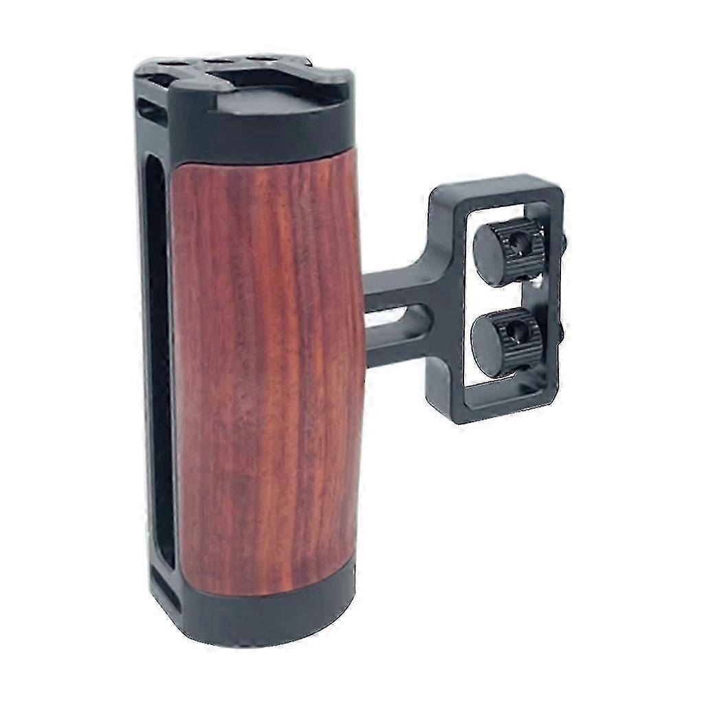 Mini Side Handle Wooden Handle Side Handgrip Up And Down Adjustable Grip