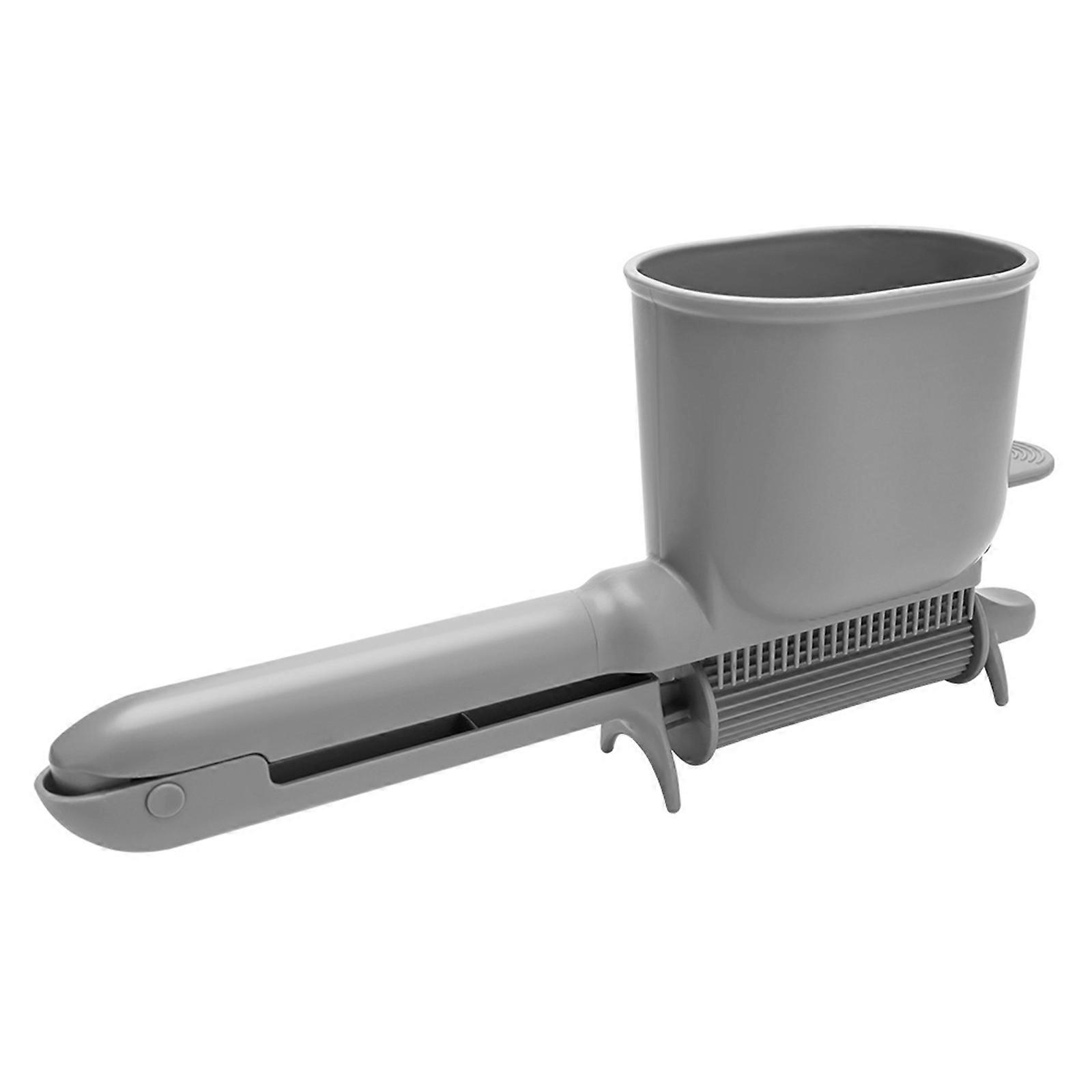 Convenient Rolling Comb Applicator for Hair Dying with Ergonomic Handle Large Capacity Easy to Use Wide Application Gray