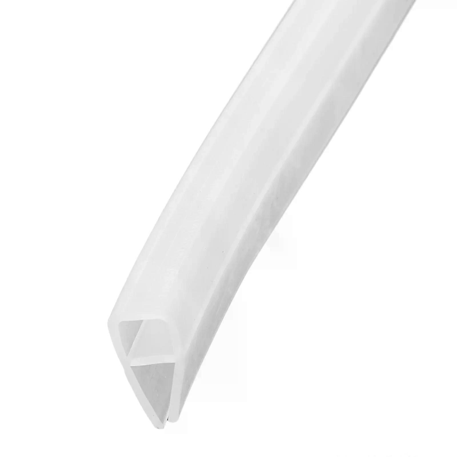 2M 6/8/10 / 12mmシールストリップガラスドアシーリングストリップ引き戸シーム防風ストリップバスルームシャワードア防水ストリップ