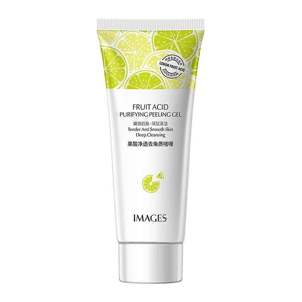 Exfoliating Facial Scrub With Fruit Acid, Deep Cleansing, Exfoliating Keratin, Removing Blackheads From Dead Skin, Moist