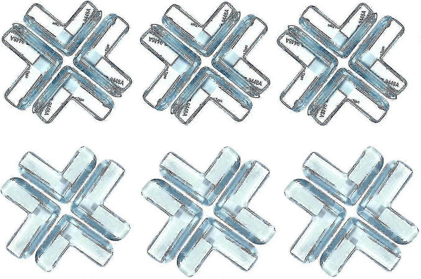 Shanghai Yangxin Clear Corner Protector 24 Pack High Resistant Furniture Edge Bumpers Rubber