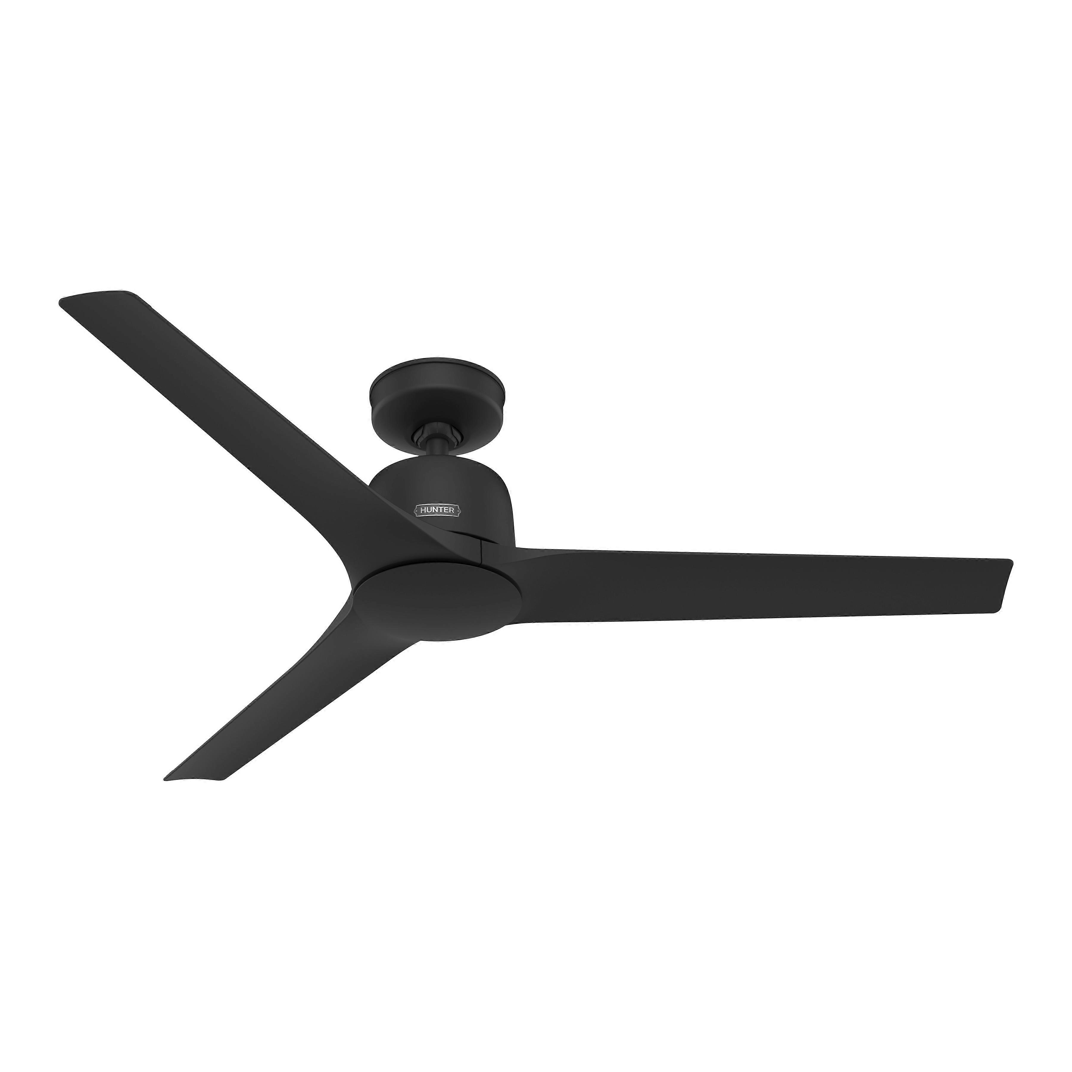 Ceiling fan Athens Black with remote control