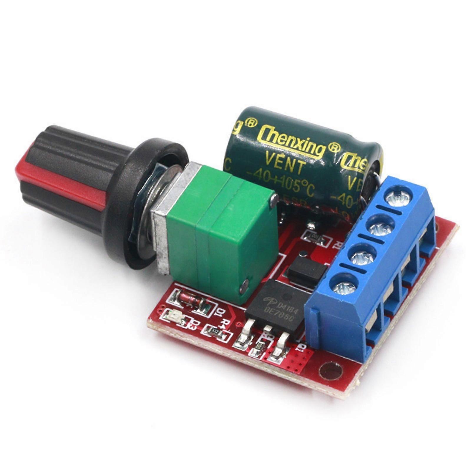 DC4.5V-35V Motor PWM Speed Controllers Adjustable Voltages Regulator Switches Module with Adjustable Switching Board