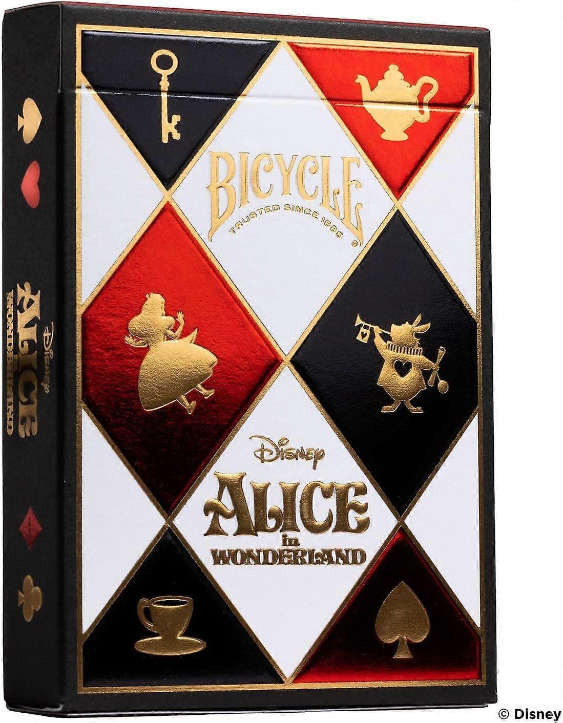 Bicycle Disney Alice in Wonderland Card Game (Pack of 6)