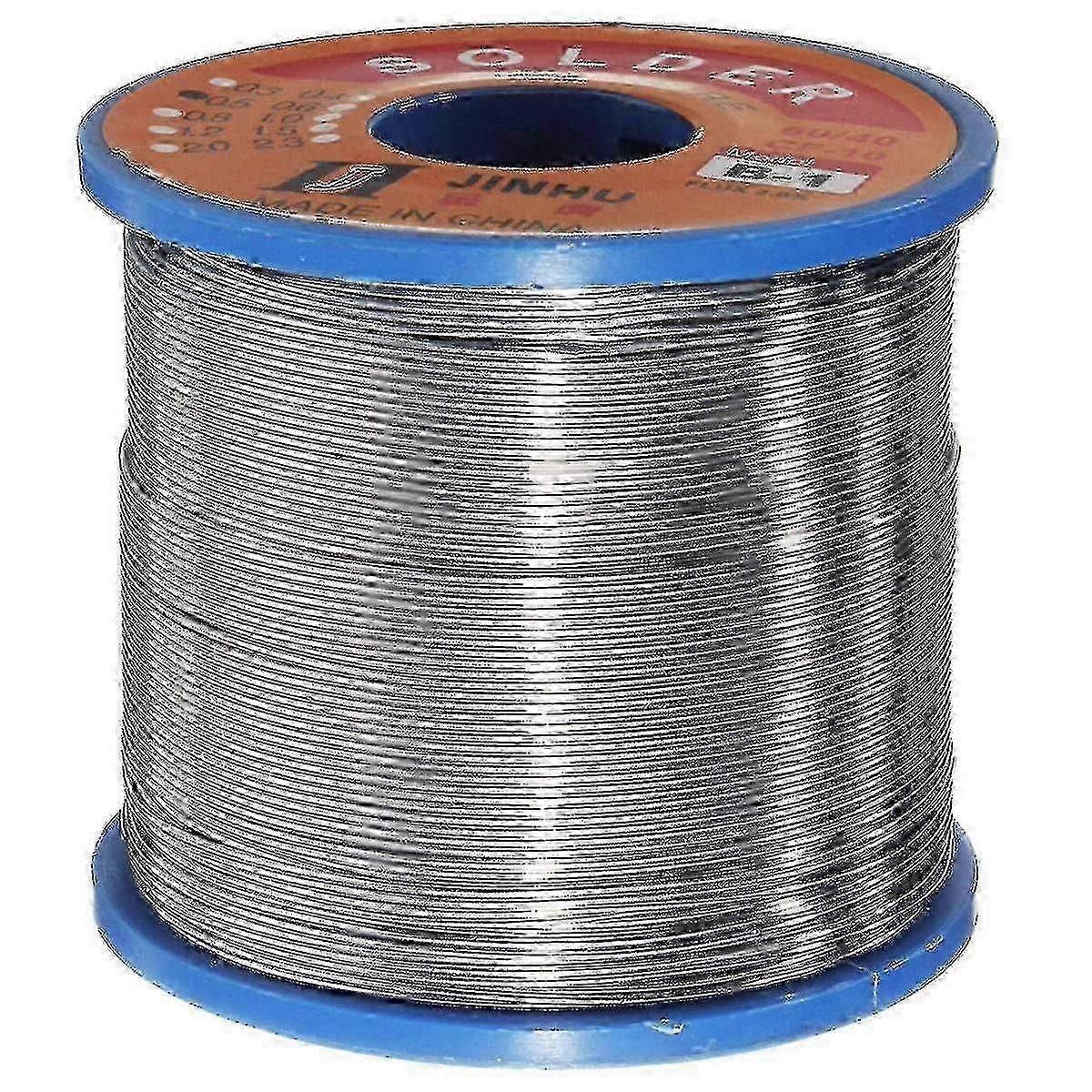 60/40 Solder Wire for electrical work, 500g, 0.8mm Rosin Core