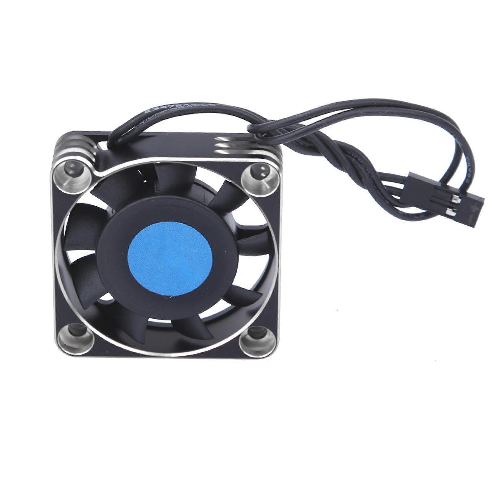 SURPASS HOBBY ROCKET Metal High Speed Cooling Fan 16000RPM 40x40x10mm for 4068 Brushless Motor(Silver )
