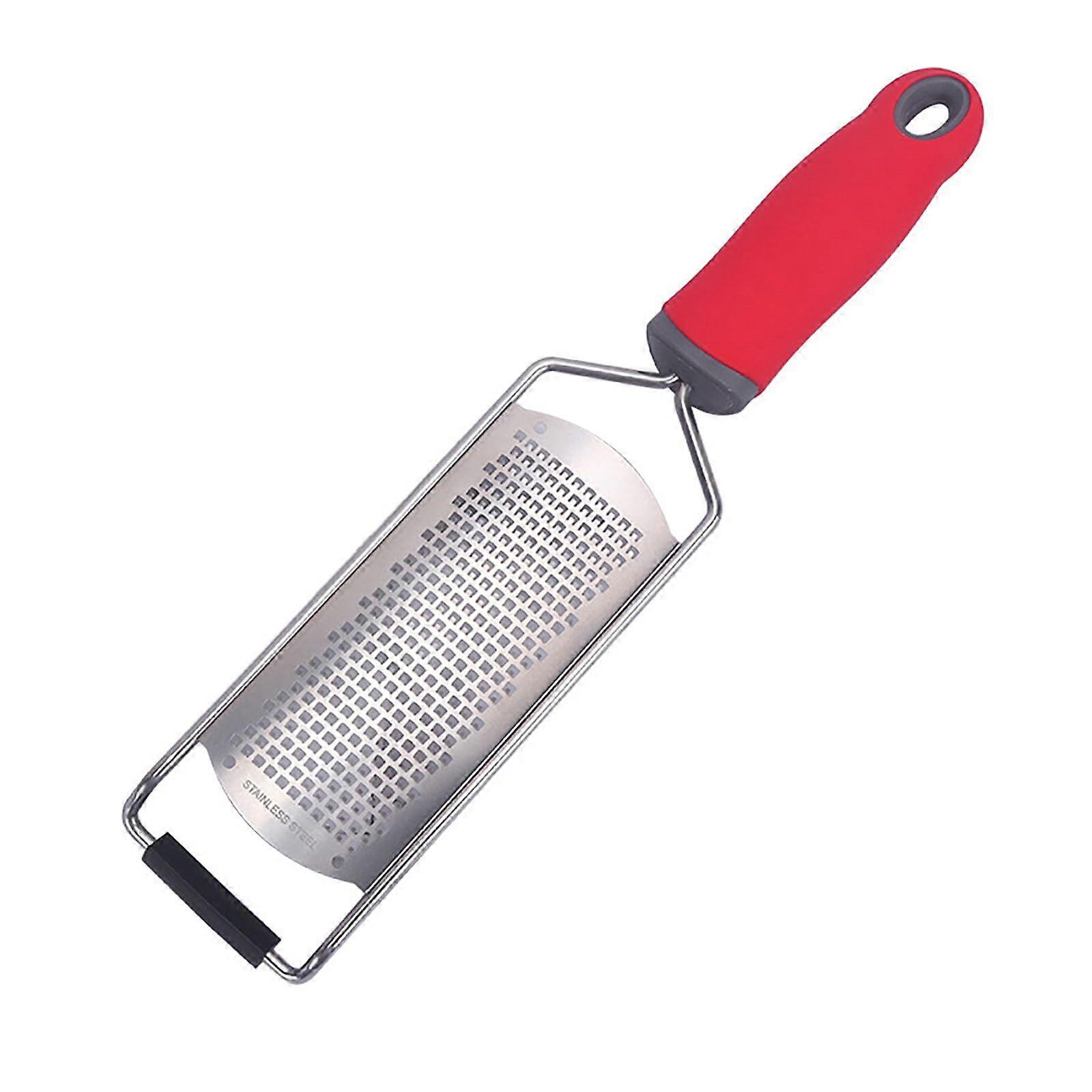 Cheese Grater for Vegetables 5.2 x 2.2 Inch Stainless Steel Kitchen Tool with Fine and Coarse Grating Options
