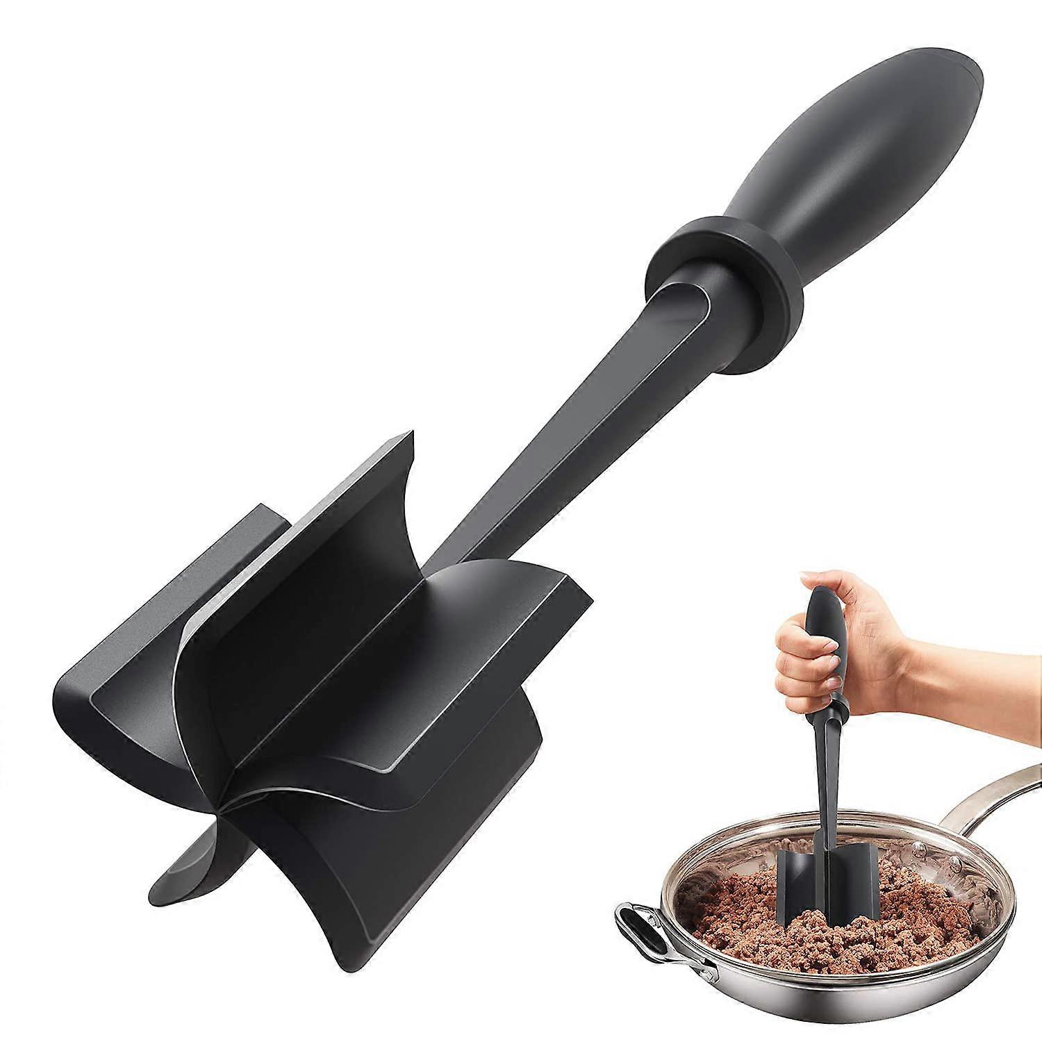 Raise the meat chopper, heat -resistant meat for hamburger meat, ground beef crusher
