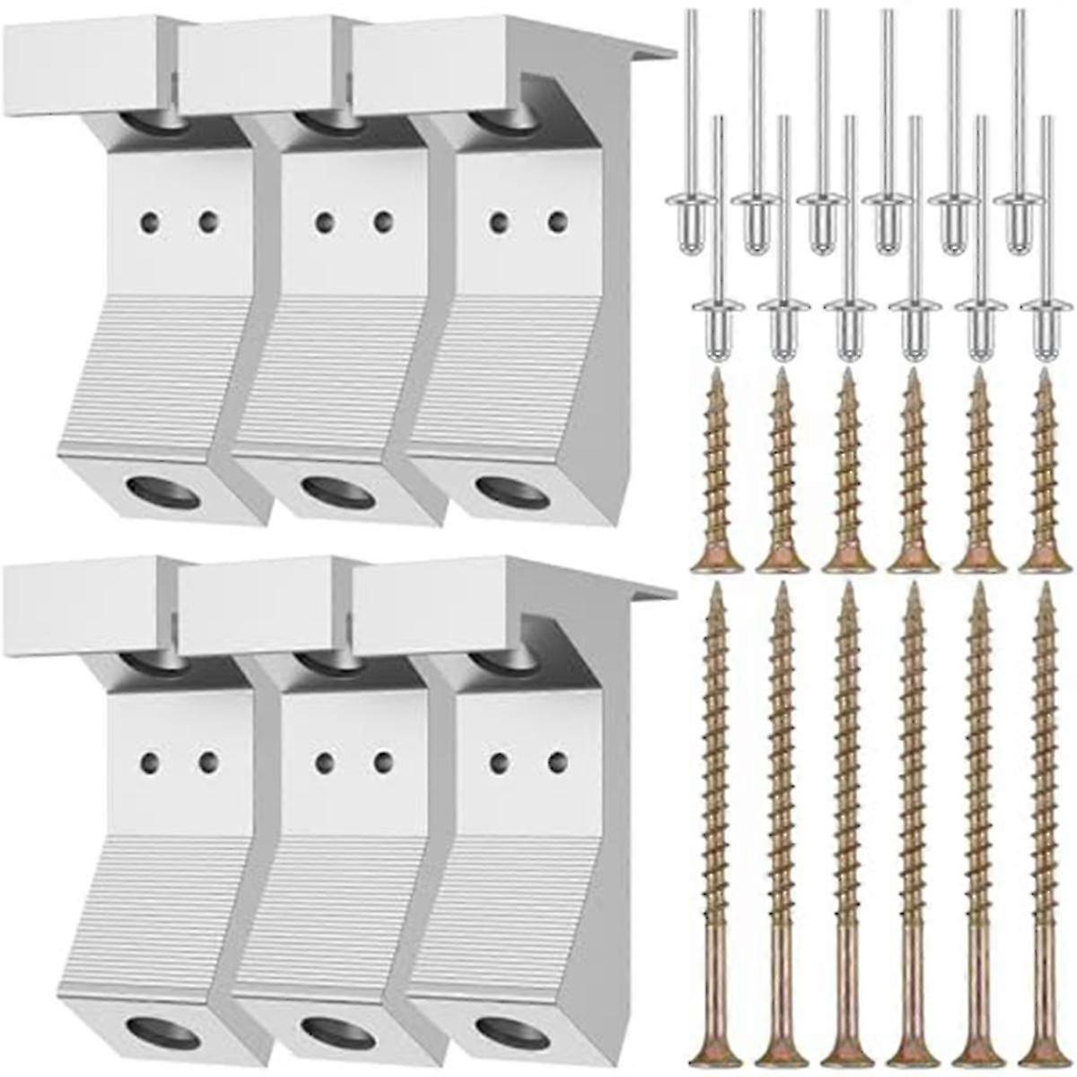 30Pcs Squeaky Floor Repair Kit, Alloy Eliminate Floor Squeak Screws Kit Space Fixer Set for 5/8Inch