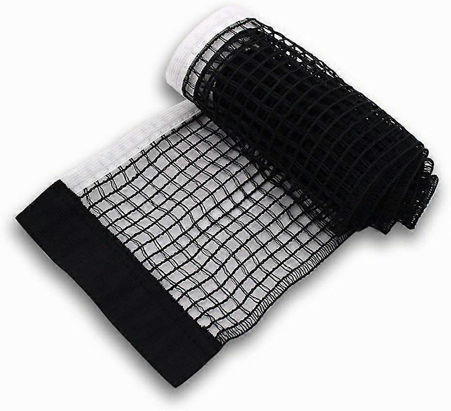 5-piece professional table tennis net set, single net without stand, nylon net/table tennis ball replacement accessories, 180 * 14 cm - black