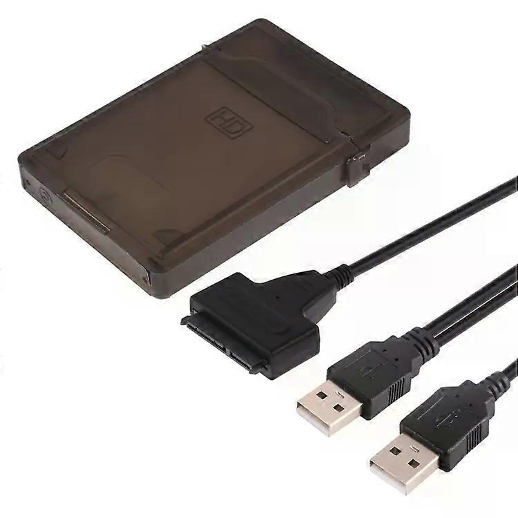 USB 2.0 SATA Data Cable Converter Adapter for 2.5/3.5 Inch HDD -