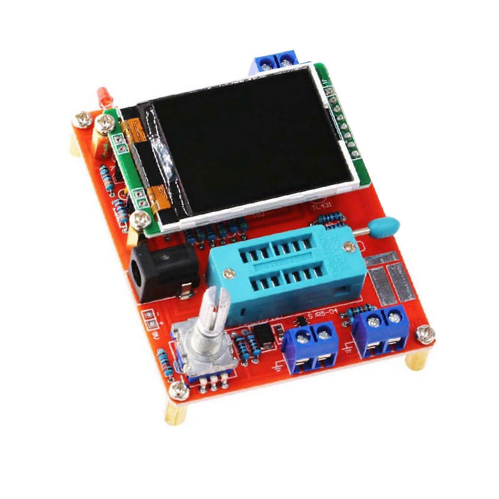LCD Transistor Tester Diode Capacitance Voltage Frequency Meter PWM Square Wave Signal Generator SMT Soldering for GM328A GM328 Accessory