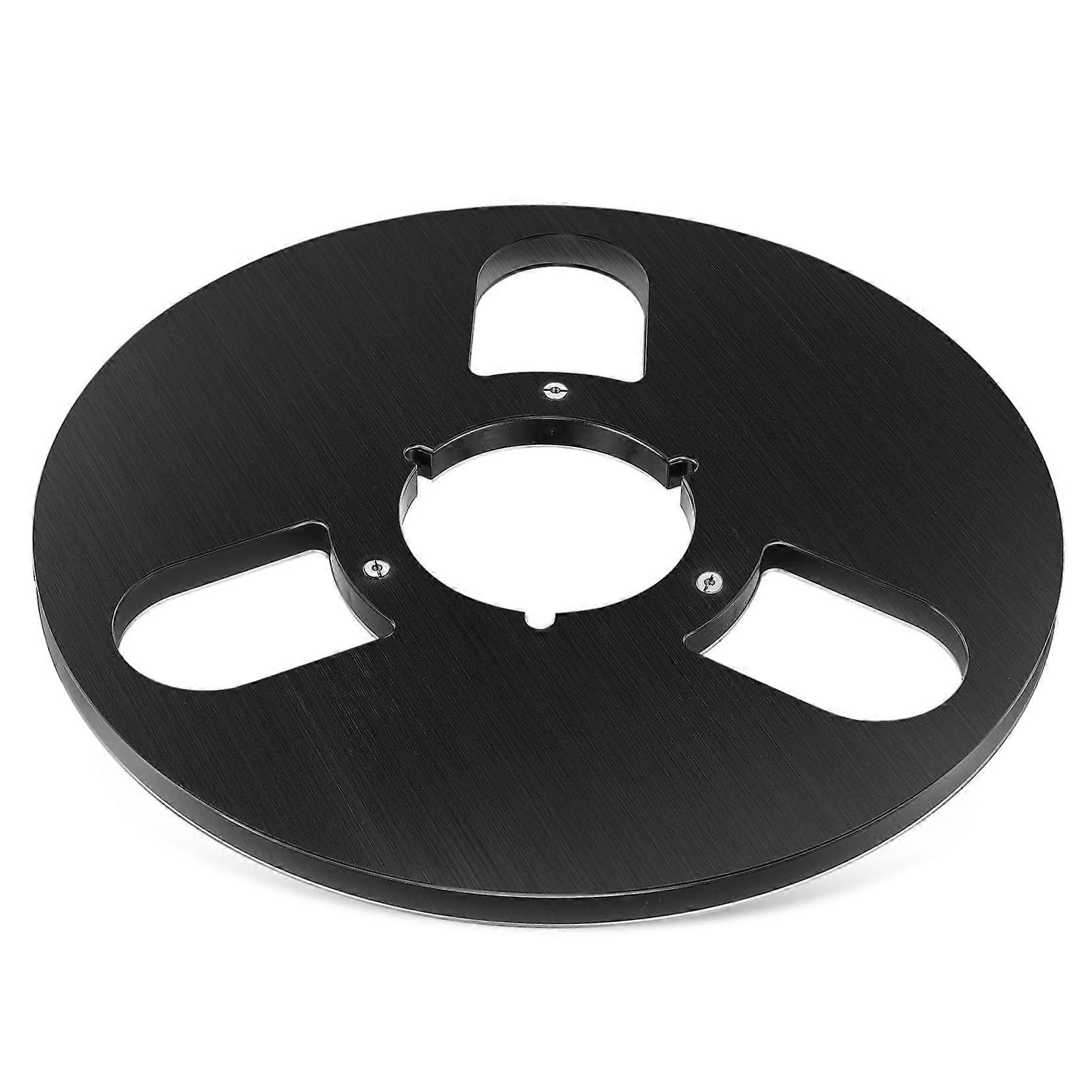 Empty Tape Reel Aluminum Alloy 3-Hole Open Reel Universal For Recorders And Tape Players