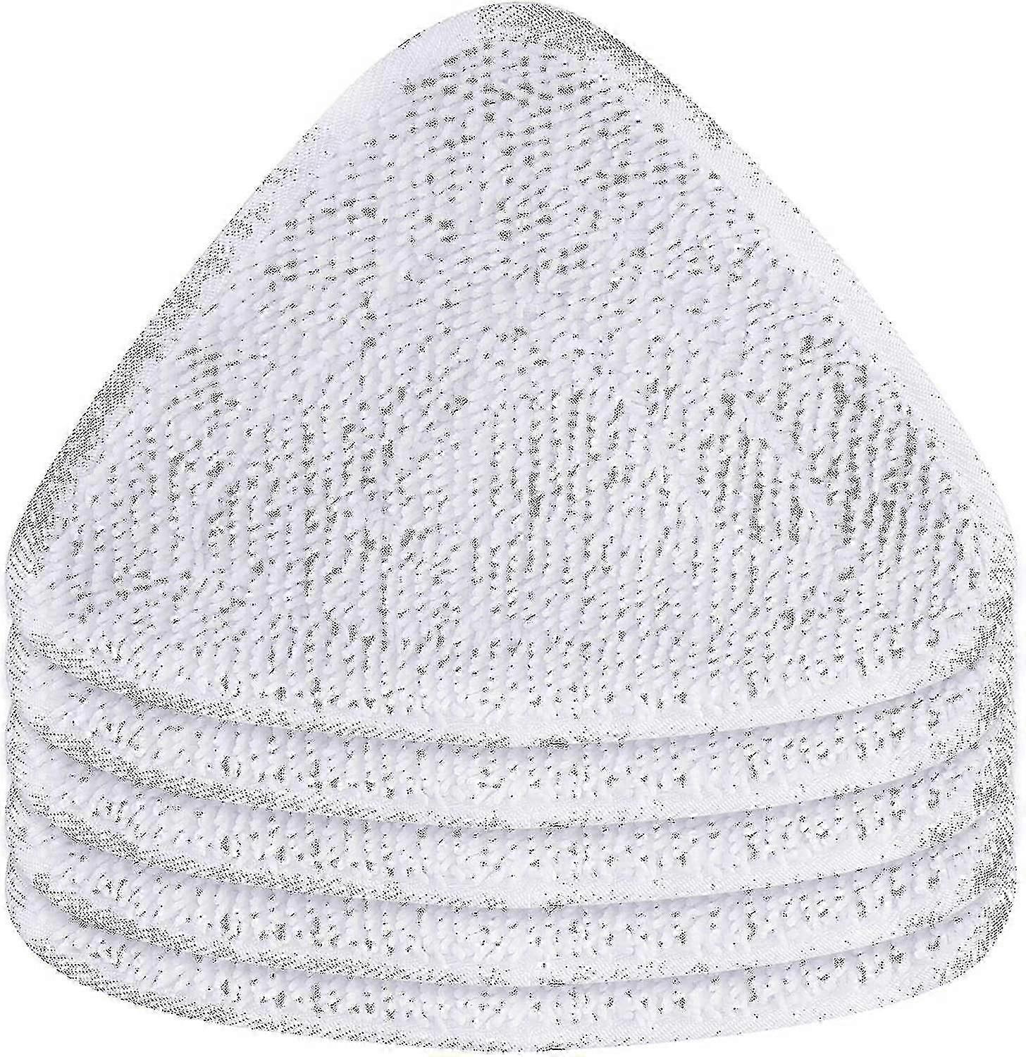 6 Pack Vileda 100 Compatible Microfiber Steam Mop Replacement Pads