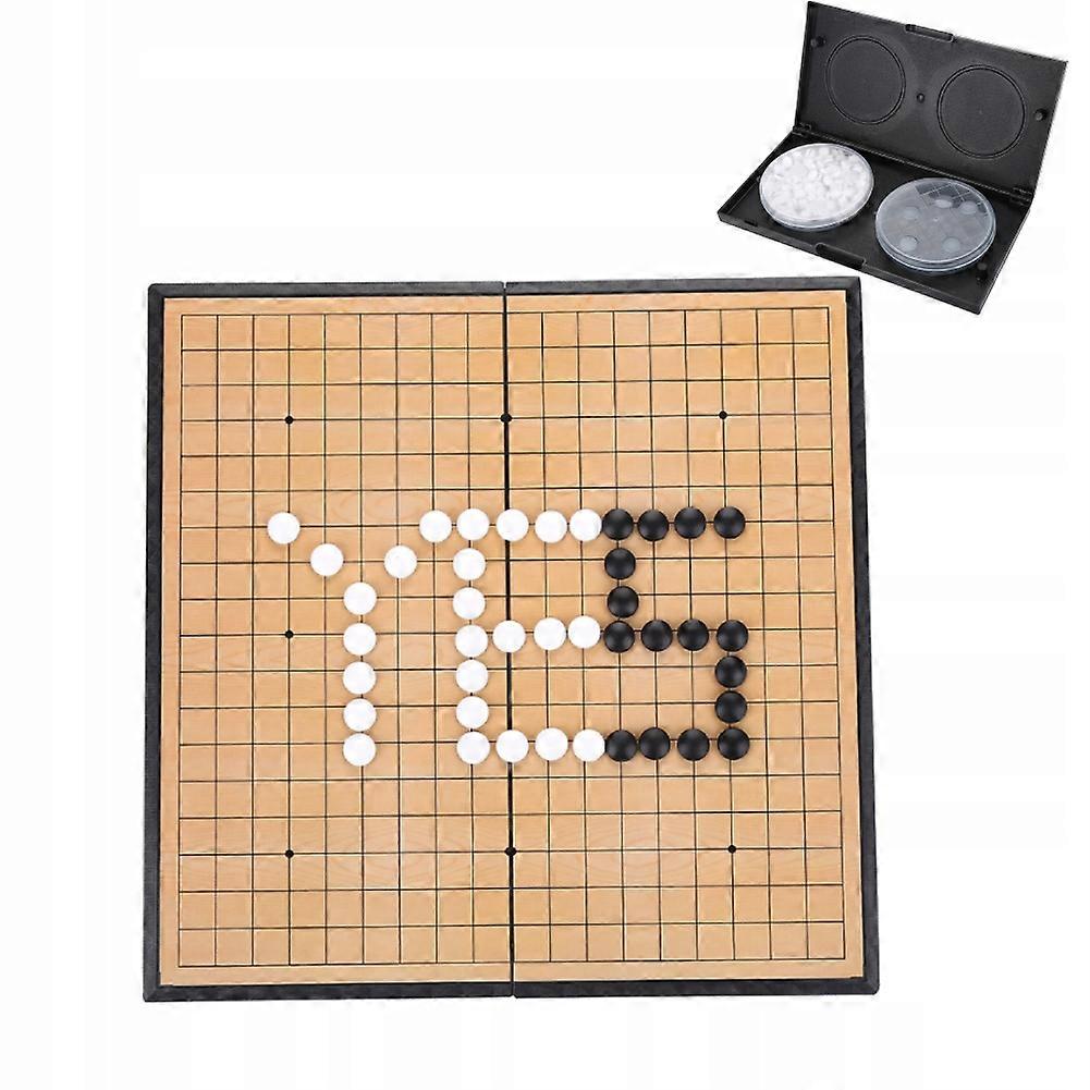 Folding Set For The Game Go, Goban, Gosu, Pawns