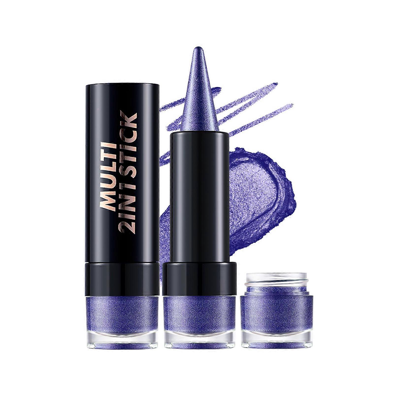 2 In 1 Pearlescent Eye Shadow Pen And Eyeliners Stick Long Lasting Makeup Quick Application Sweat Resistant Eye Makeup 07