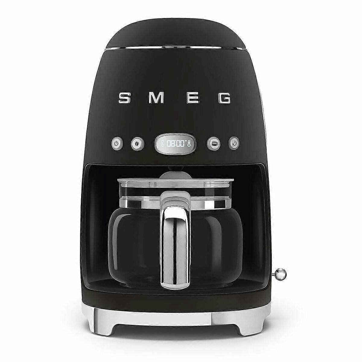 Drip Coffee Machine Smeg DCF02BLMEU 1050 W Matte back