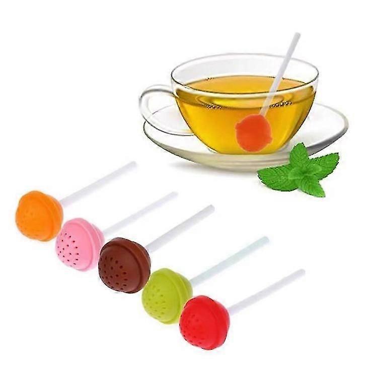 Tea Filter Reusable Silic Infuser Portable Set