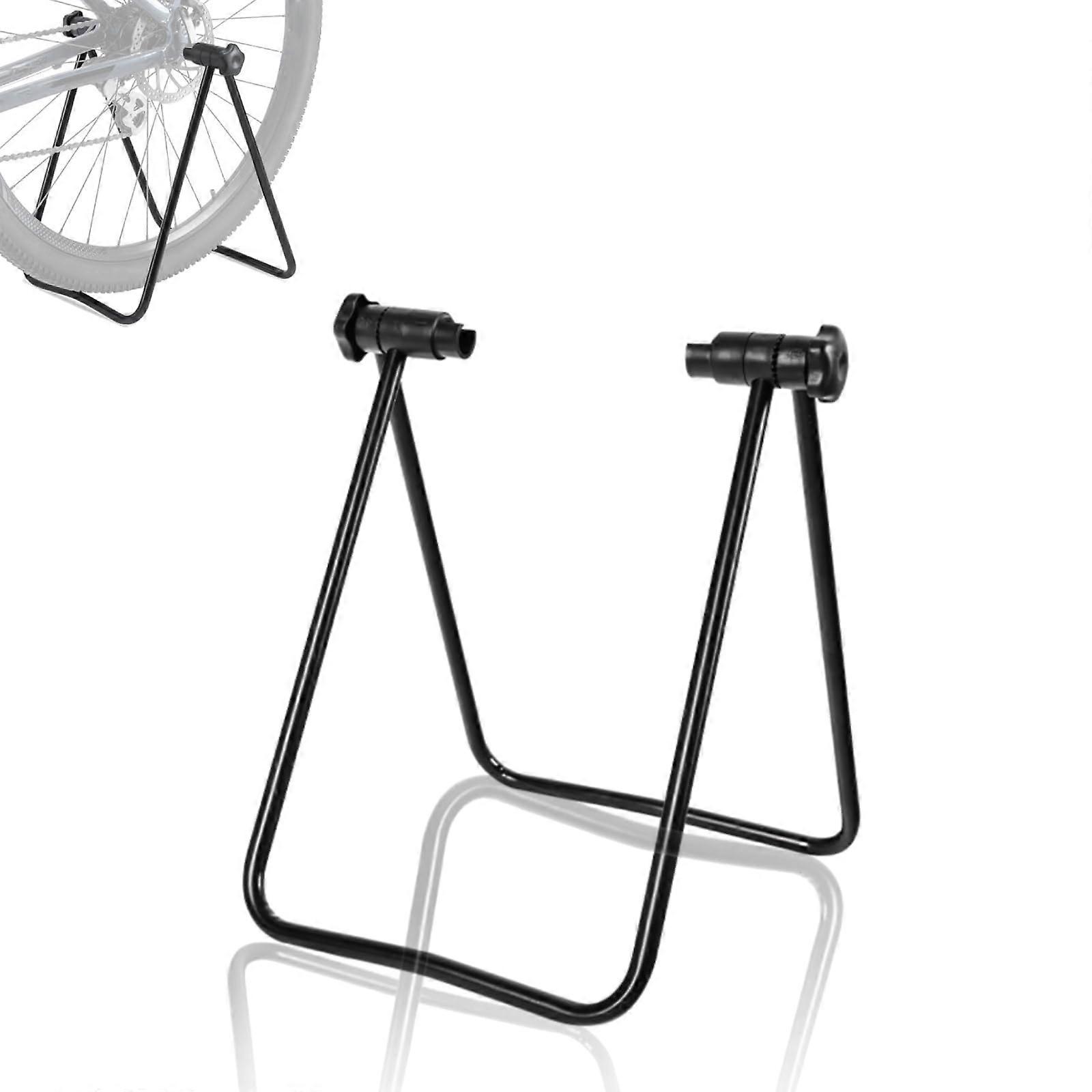 Repair Stand Floor Type Parking Rack Stand Floor Parking Rack Adjustable Height, Foldable Mechanic Repair Rack Stand for Storage