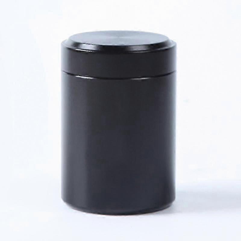 2pcs luftdicht geruchsdichtes Metall Kräuter kann tragbare Reise Tee Vorrat Glas Container Werkzeug