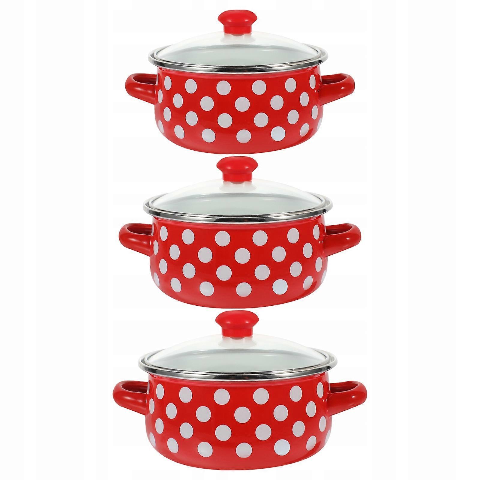 Enameled Cooking Utensil Sauce Pan