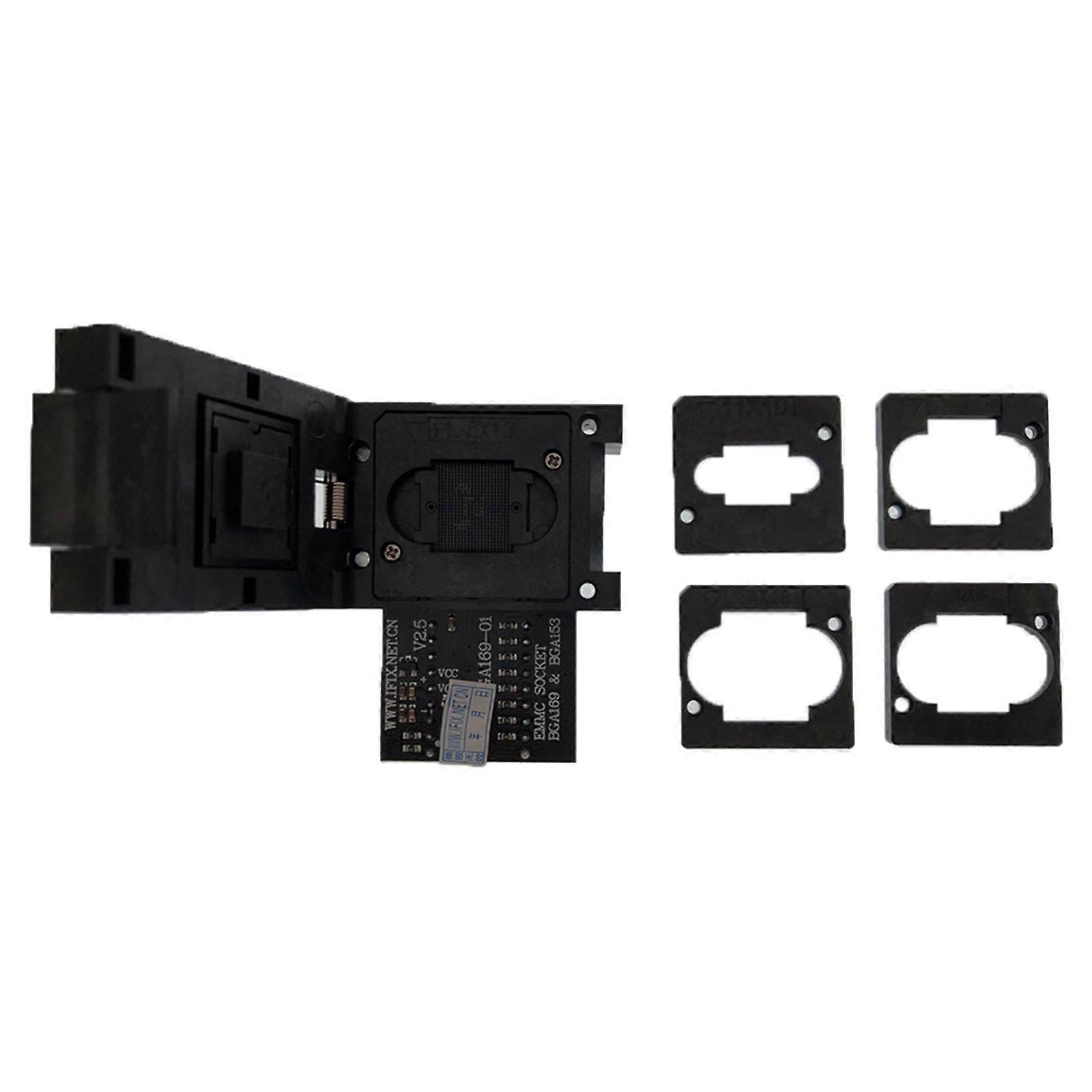 RT809H EMMC153/169 Adapter Kit With Flip Lid, Precise Tool For Electronic Device Maintenance