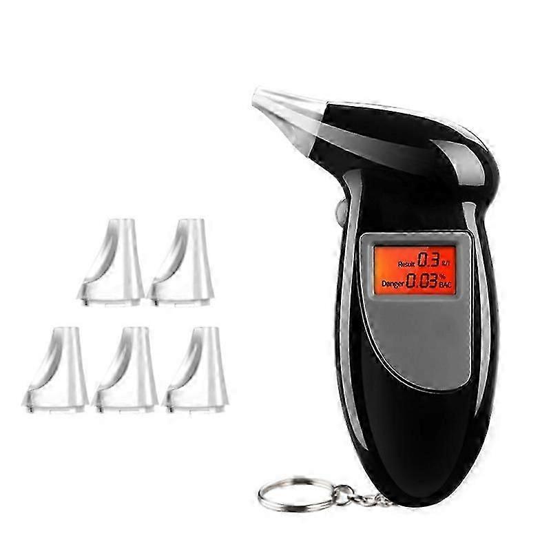 Professional Alcohol Breath Tester Breathalyzer Drunk Driving Analyzer Device