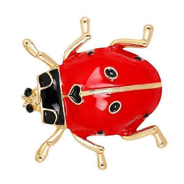 Stylish Ladybug Enamel Pin Collection for Trendy Wearers
