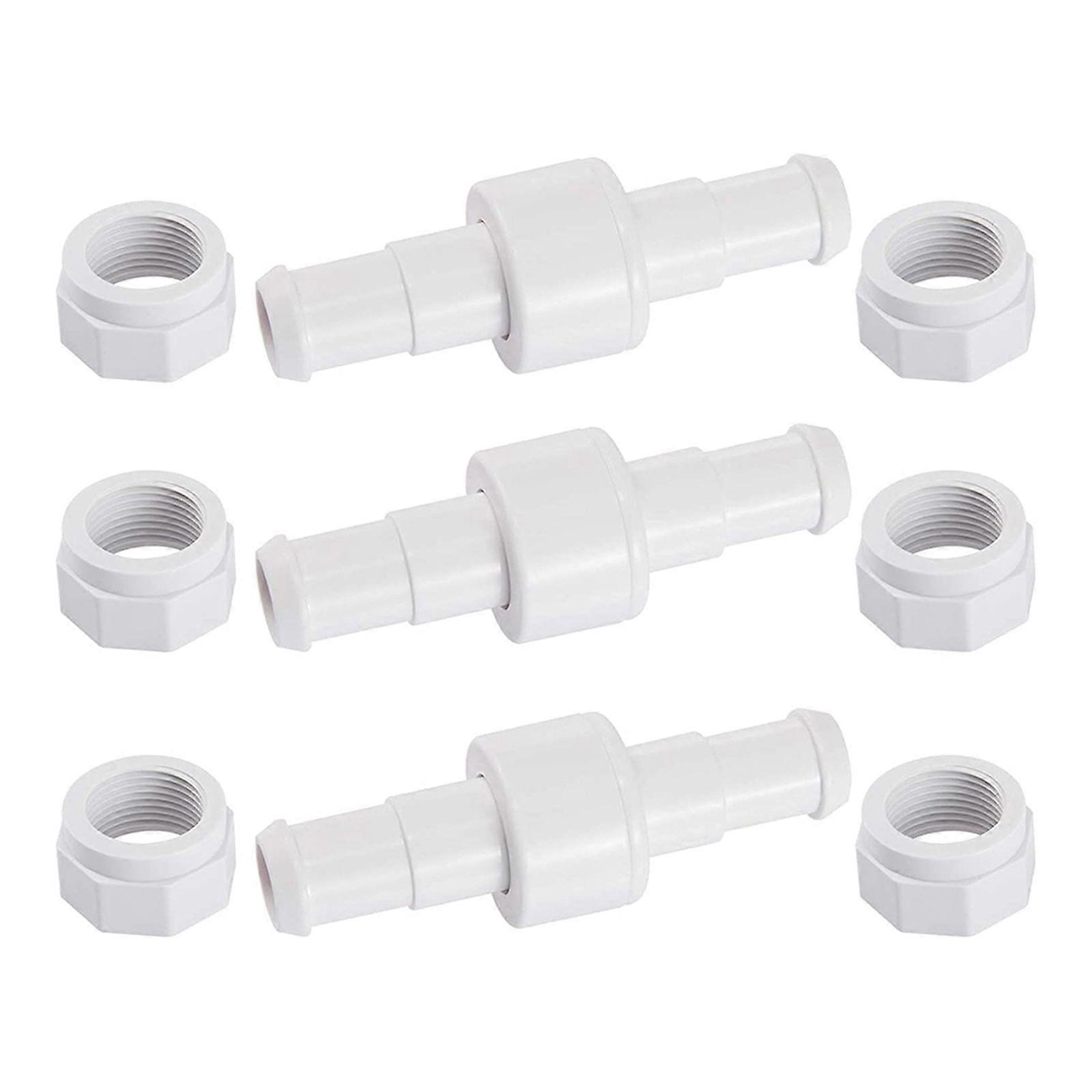 Pool Cleaner Nut Set Easy Installation Hose Kit Rotating Joint Pool Cleaner Rotating Kit Plastic Teture for 480PRO 3900