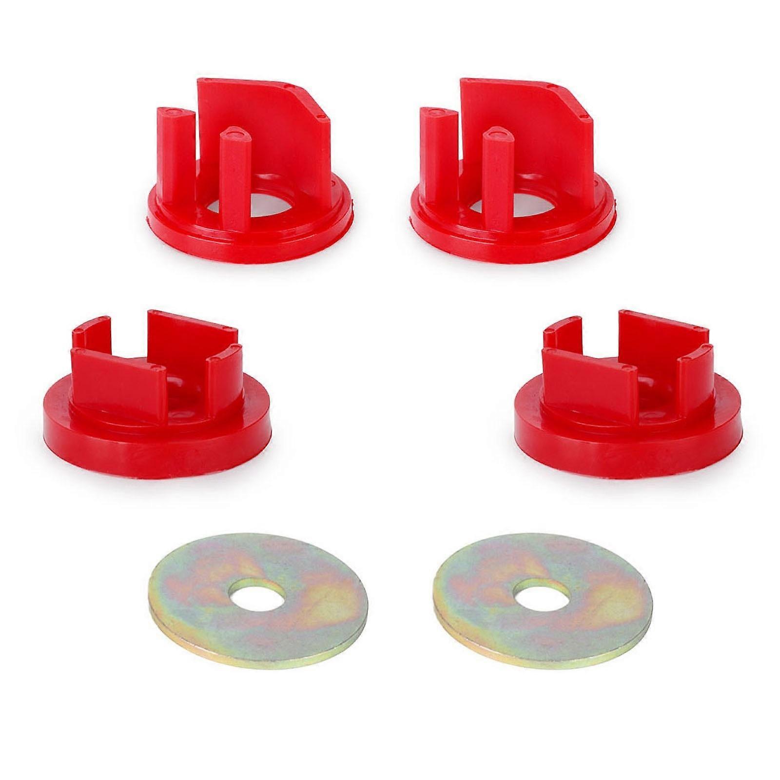 Vehicle Rear Differential Mounting Insert Bushing set Engine Durability Insert Bushing set Car Spare Part for 08-14 Multicolor