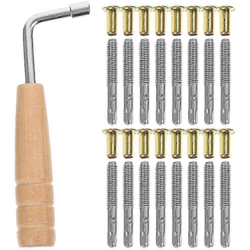 Lyre Harp Tuning Wrench Set - 4.10X0.50X0.50CM L-Shaped Pins