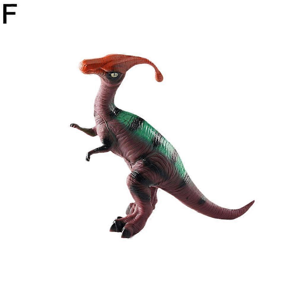 New 31cm Parasaurolophus (F) $ Large Simulation Vinyl Triceratops Pterosaur Dinosaur Model Toy Sound Children Boy Vinyl Tyrannosaurus