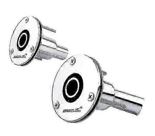 1pcs 316ステンレス鋼スルーハル排気フィッティング22mmストレートボートマリンカートラック用