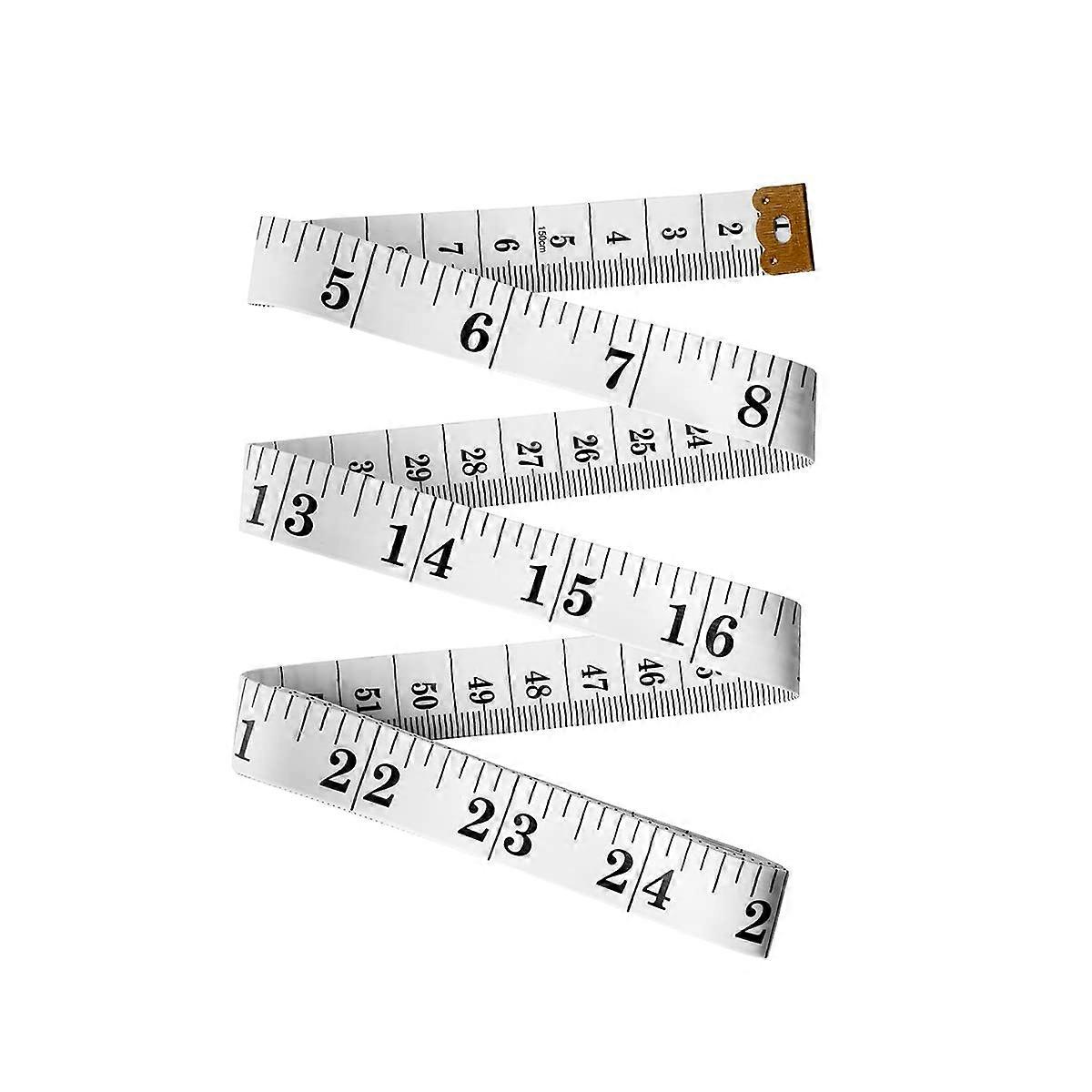 Inches & CM's Suitable For Body Measuring Sewing/Tailors Tape 3PCS Double Sided Tape Measure 150cm / 60 inches