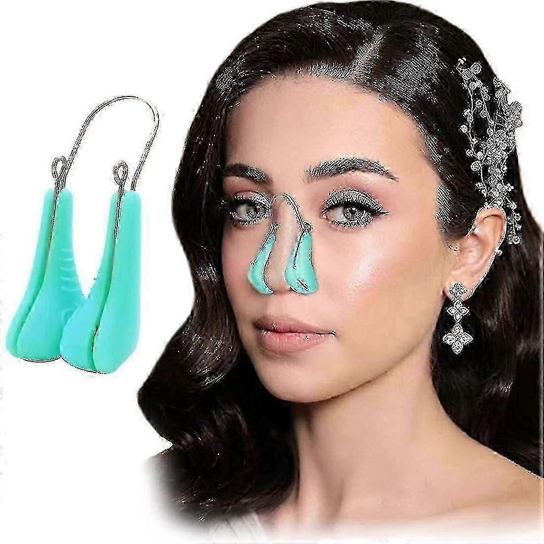 تجميل الأنف مقاطع التجميل رفع الأنف لينة سلامة سيليكون الأنف مصحح الأنف مصححات التخسيس (1PCS)