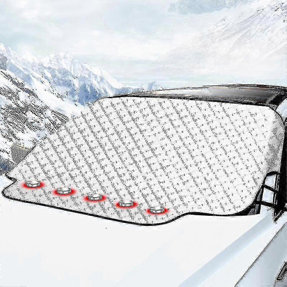 Winter Car Windshield Snow Cover Multi Purpose Auto Sun Shade Front Windscreen Protection