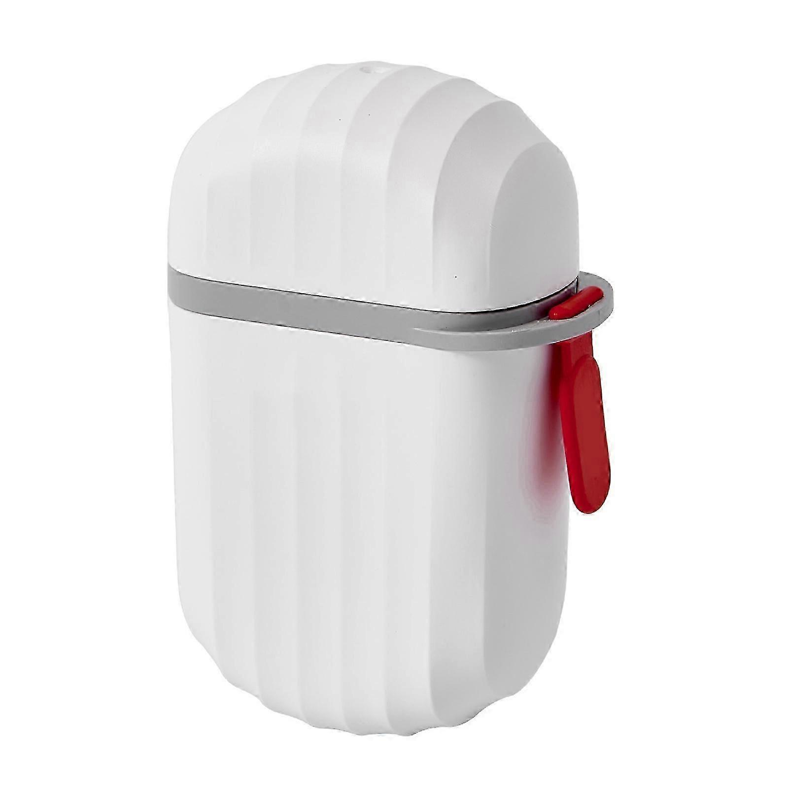 Portable Travel Soaps Dish with Lid Large Capacity Draining Soaps Box for Washroom Toilet 1pc