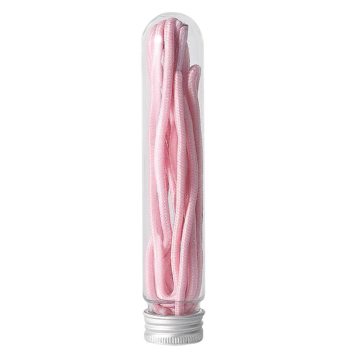 Glow In The Dark Luminous Shoelace Pink For Night Use Shoes 120x0.3cm Reflective 1 Pair
