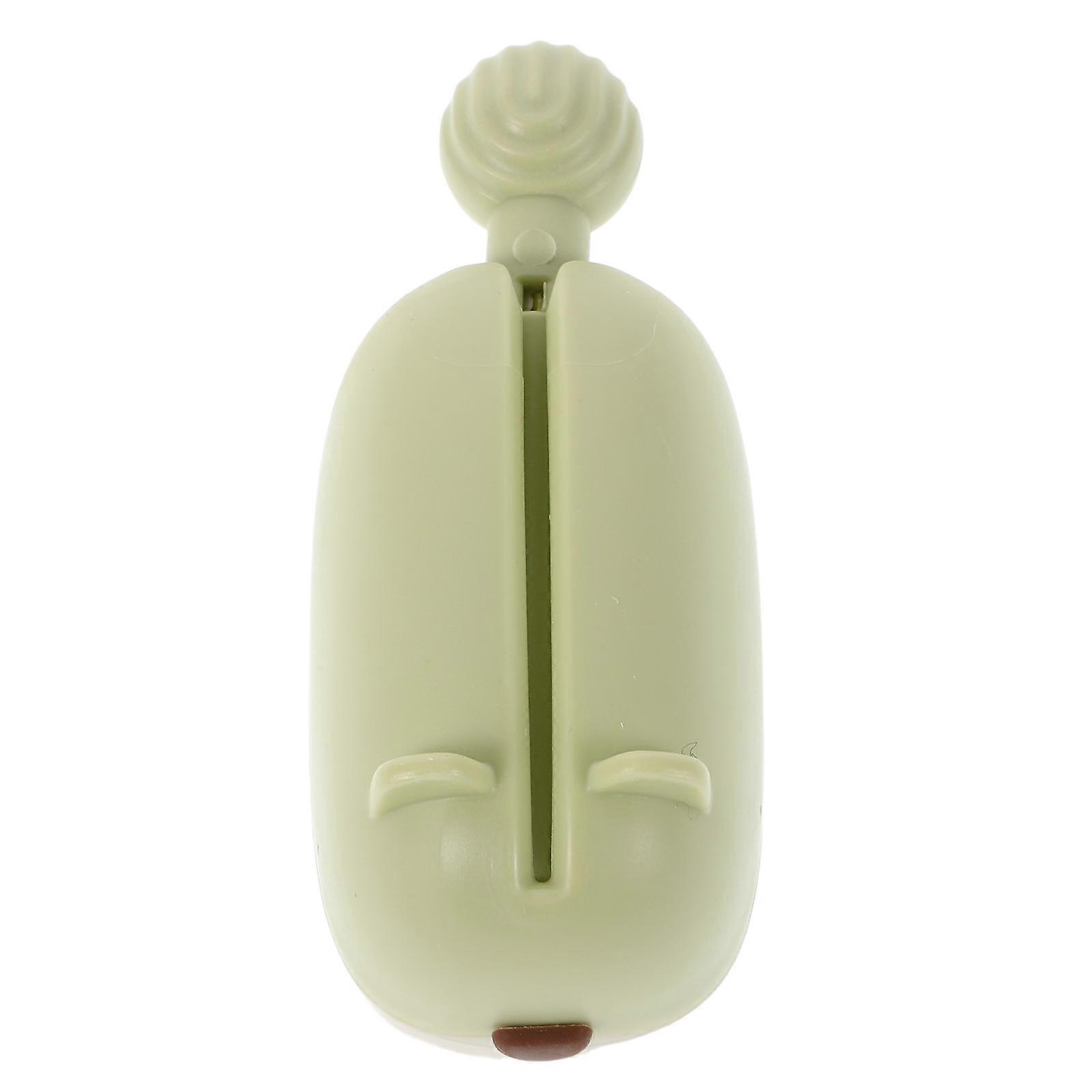 Toothpaste Squeezer Tool Modern Toothpaste Holder Dispense Toothpaste Bathroom Organizer Green 9.60X4.30X4.30CM 1Set