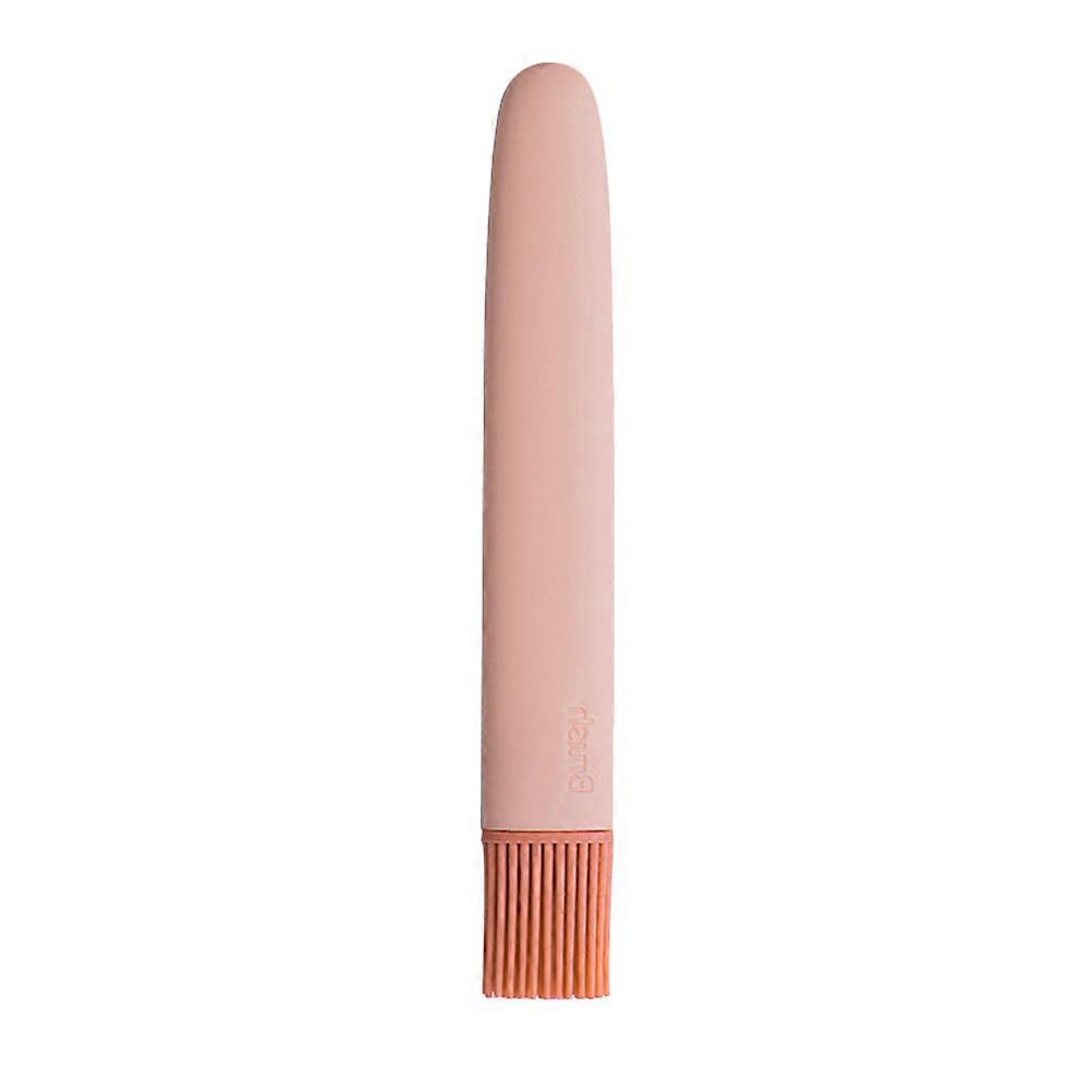 Silicone Oil Brush Detachable Silicone Brush With Pp Handle Heat Resistance Baking Bbq Oil Sauce Cream Application For Home Cooks 1Set