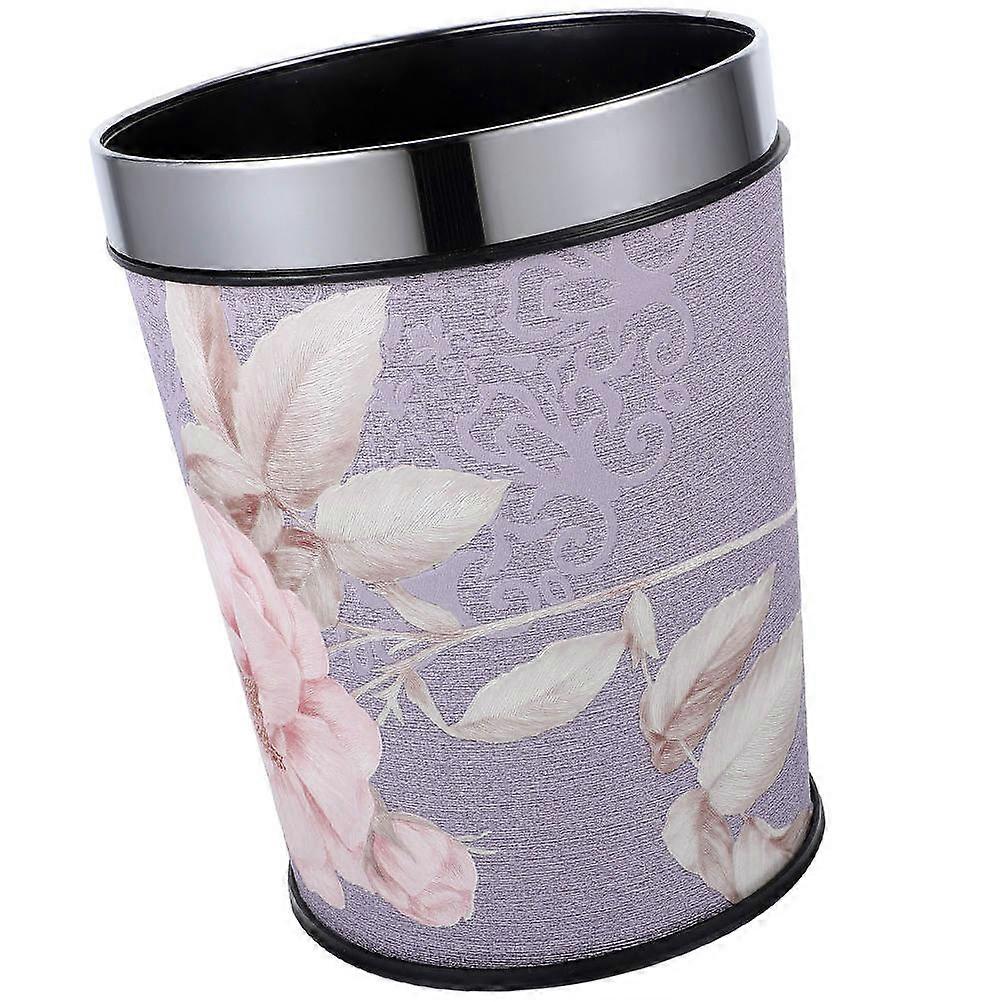 Household Garbage Can Large Capacity Easy to Use For Living Room Material 1Set