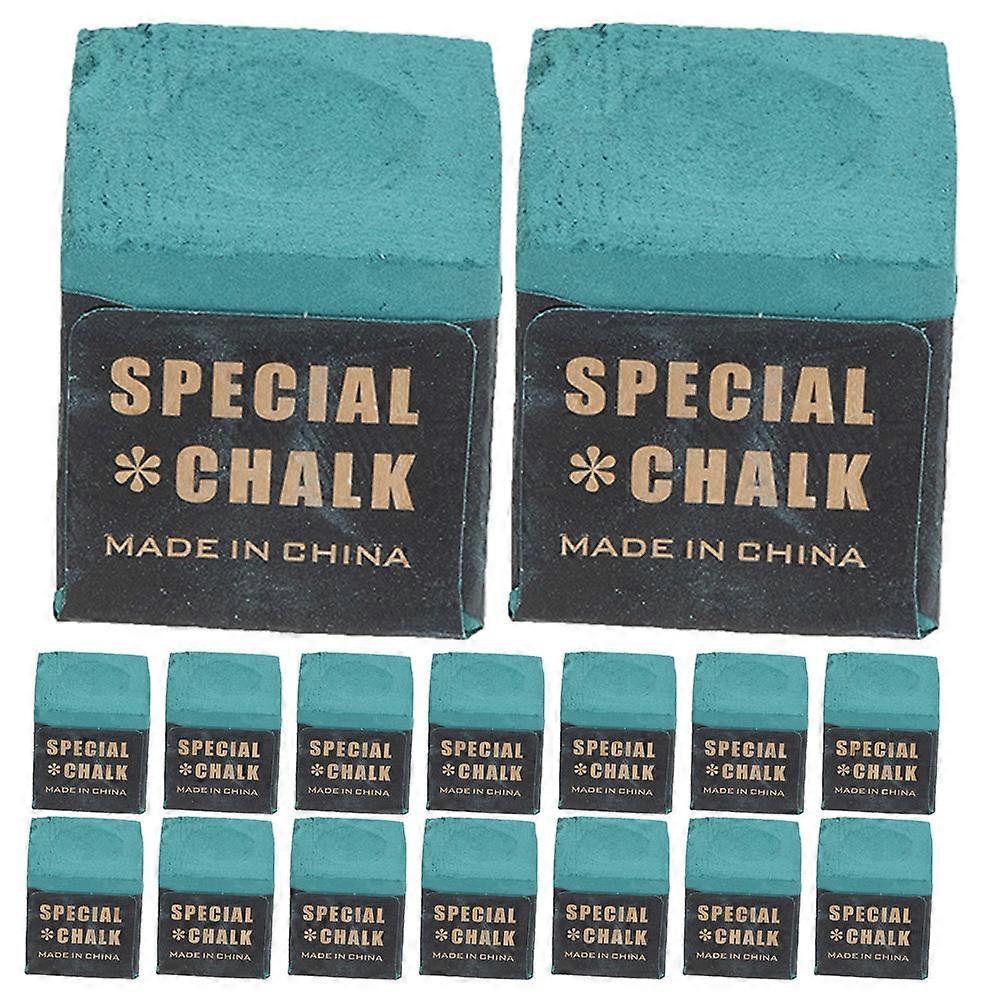 Billiards Pool Chalk Cube Fine Processing Technology Billiards Players 2.50X2.20X2.20cm 24Pcs