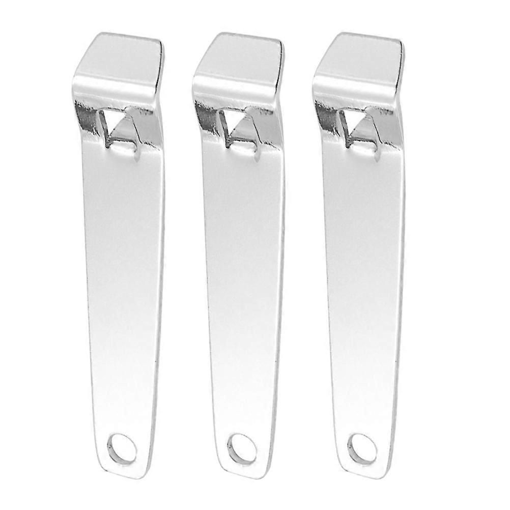 Compact Mini Bottle Opener Essential Kitchen Tool for Small Bottles Portable Stainless Steel 3Pcs