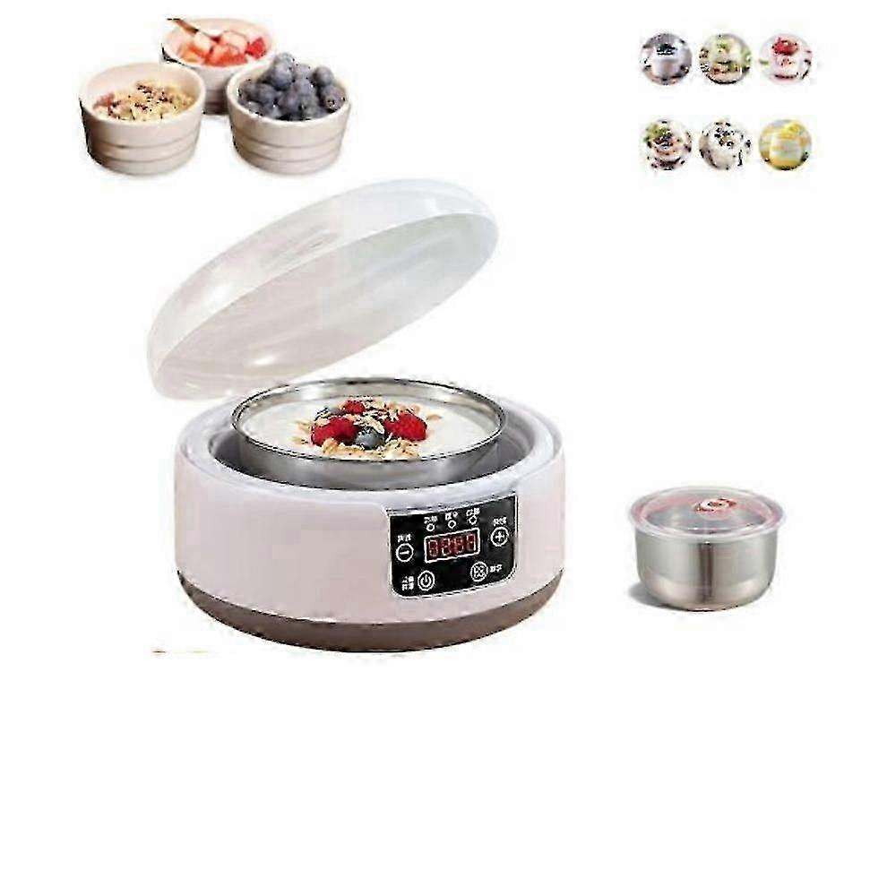 36 Uur Yoghurtmaker, Yoghurtmachine met Instelbare Temperatuur & Tijdregeling