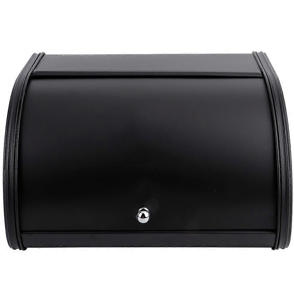 Large Capacity Bread Box Holder Container Kitchen Storage Organizer Black