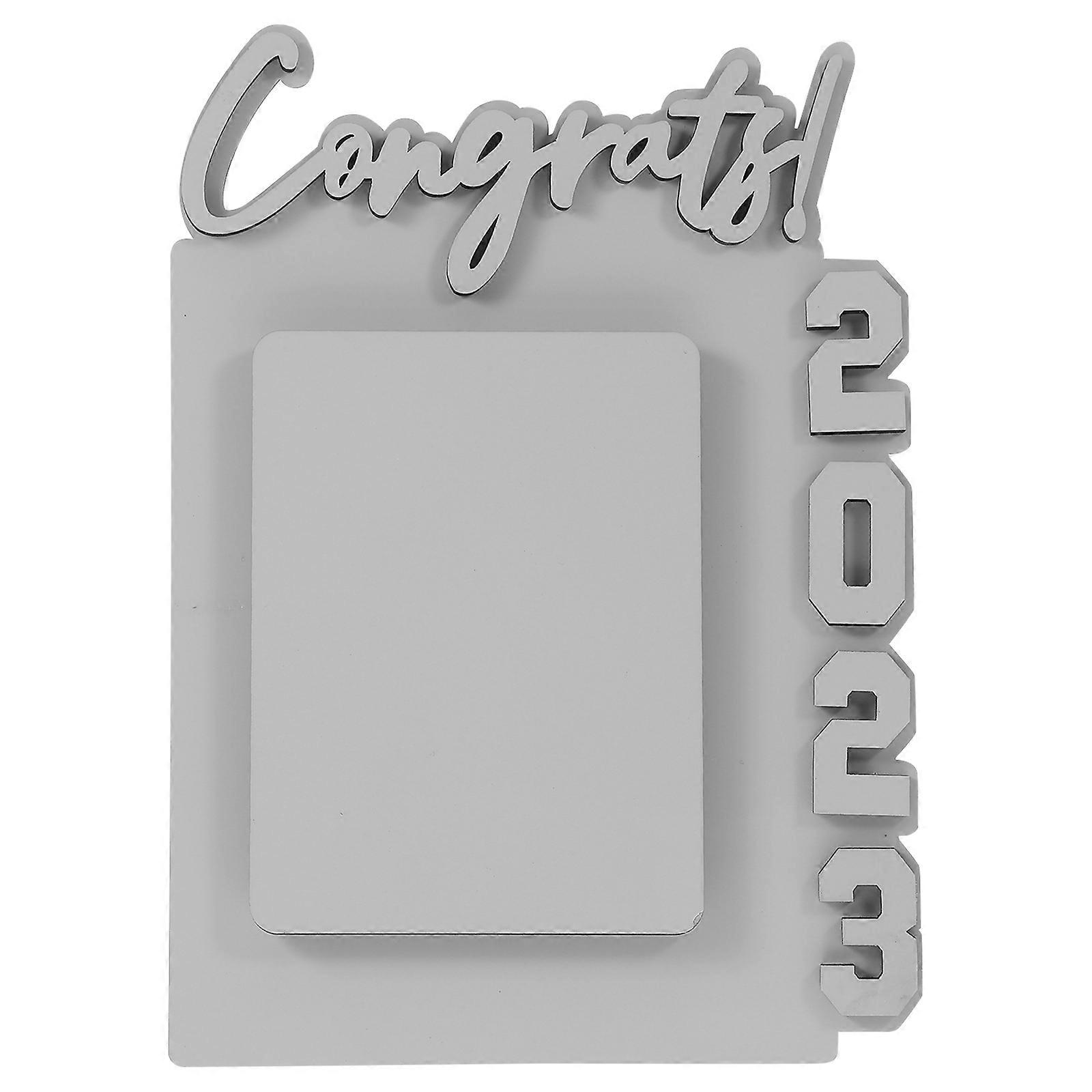 Sublimation Photo Frame Blank Paintable Writable Picture Frame Wooden Photo Display Frame Home Decoration 1Pack