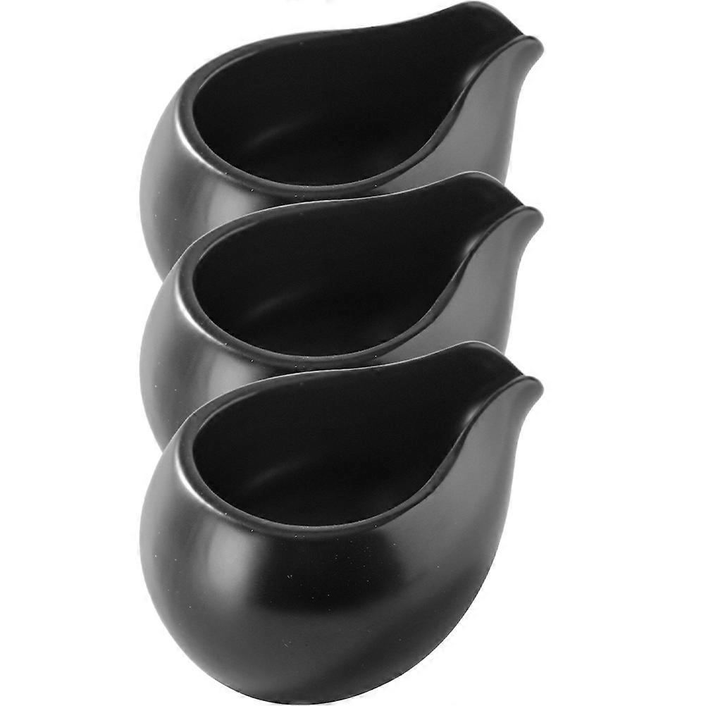 3pcs Ceramic Milk & Sauce Pitcher Set for Coffee, Latte Art, and Syrup Serving – and Stylish Design for Home and Café Use
