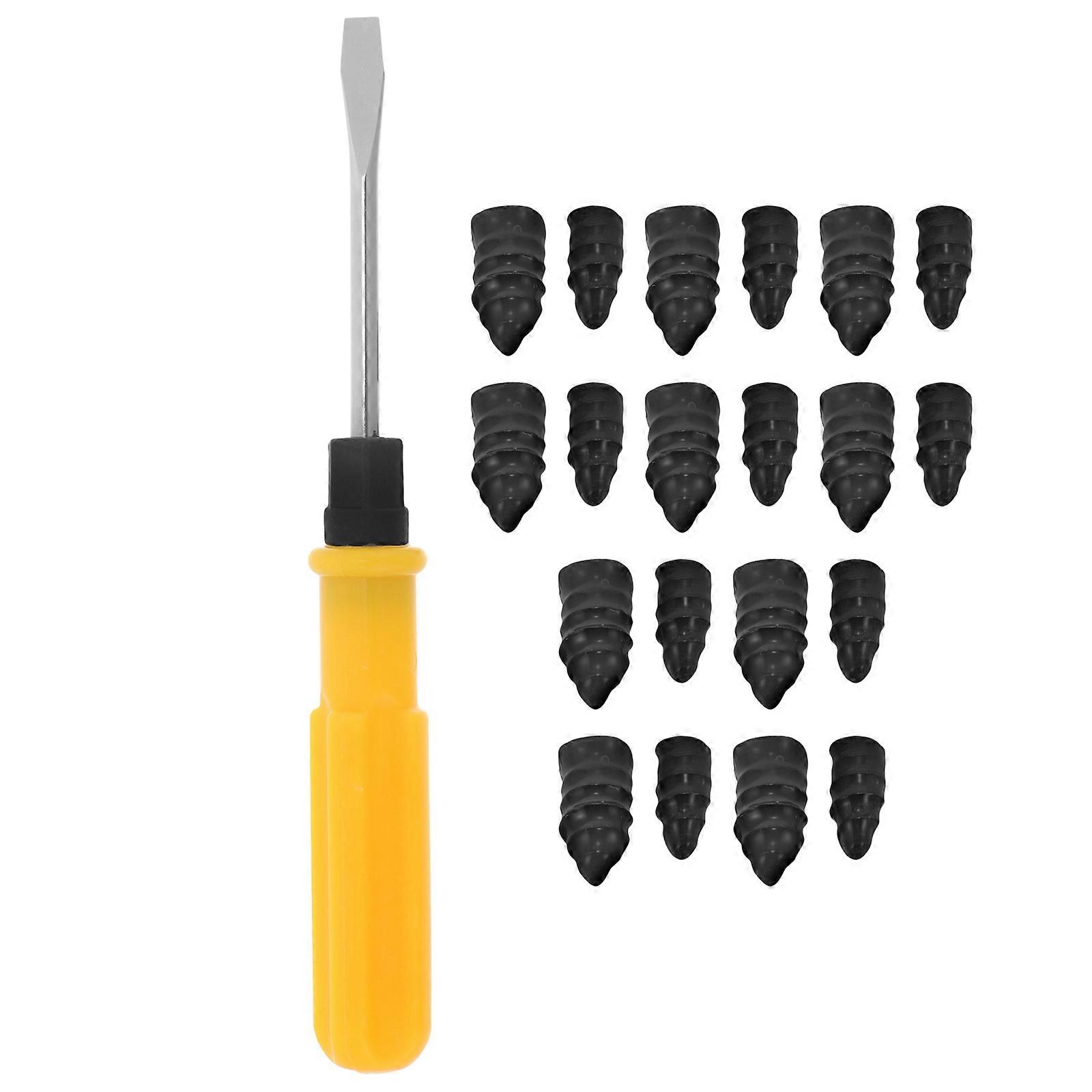 1 Set Tire Plug Kit Rubber Screw Nail for Tire Repairing Puncture Fix