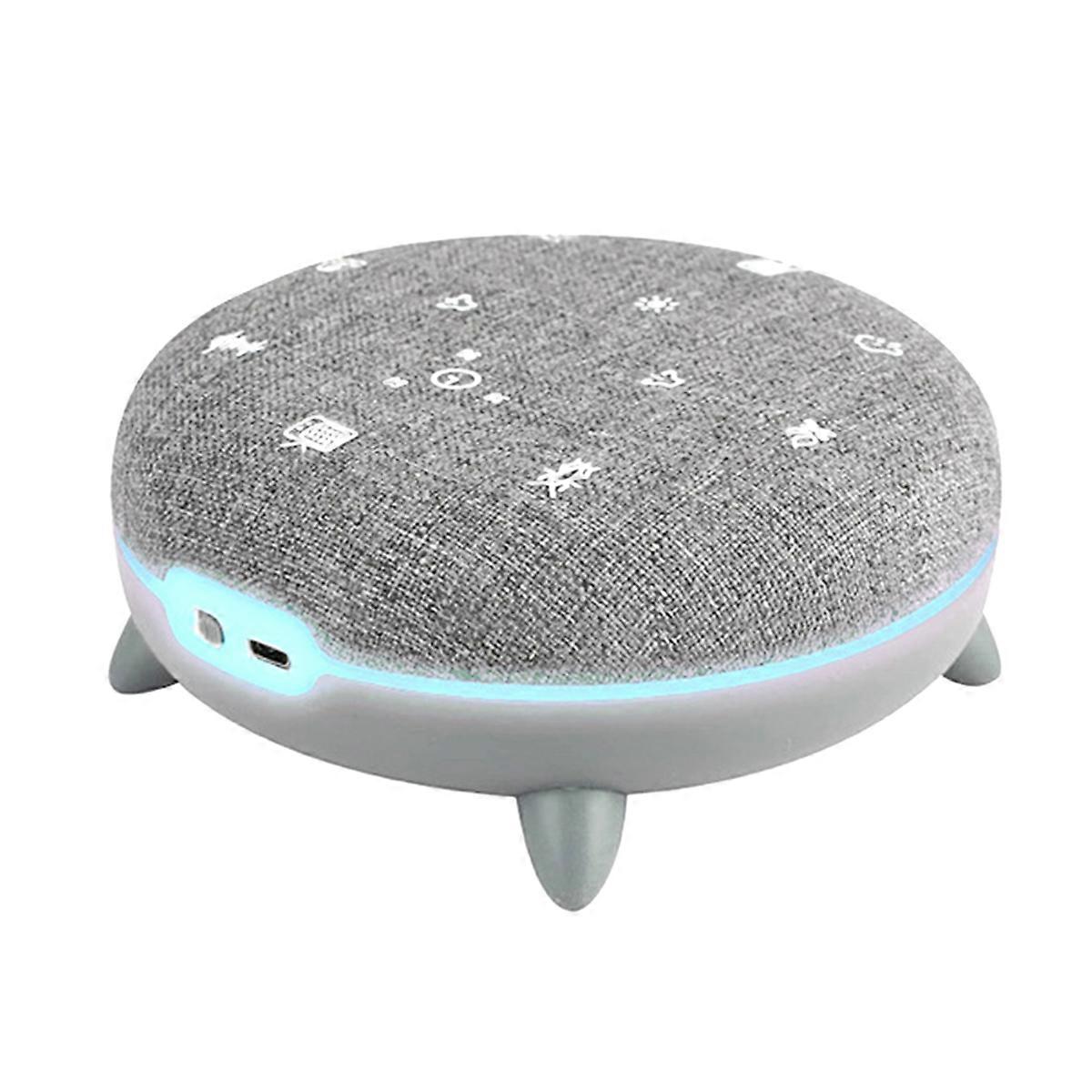 Bluetooth Speaker Relaxing & Soothing Machine RGB Color Lights White Noise Sleep Therapy and Speaker for Kids Adults
